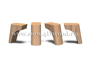 Ножка короткая для дивана n228